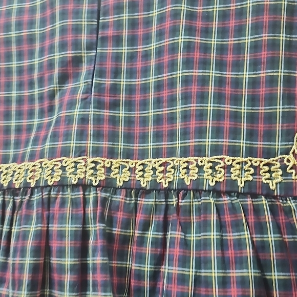 J. Crew Checkered Blouse with Lace Detail - Picture 12 of 14